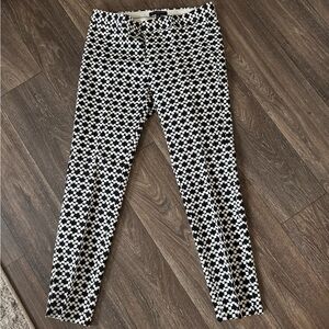 Banana Republic checkered trouser pants